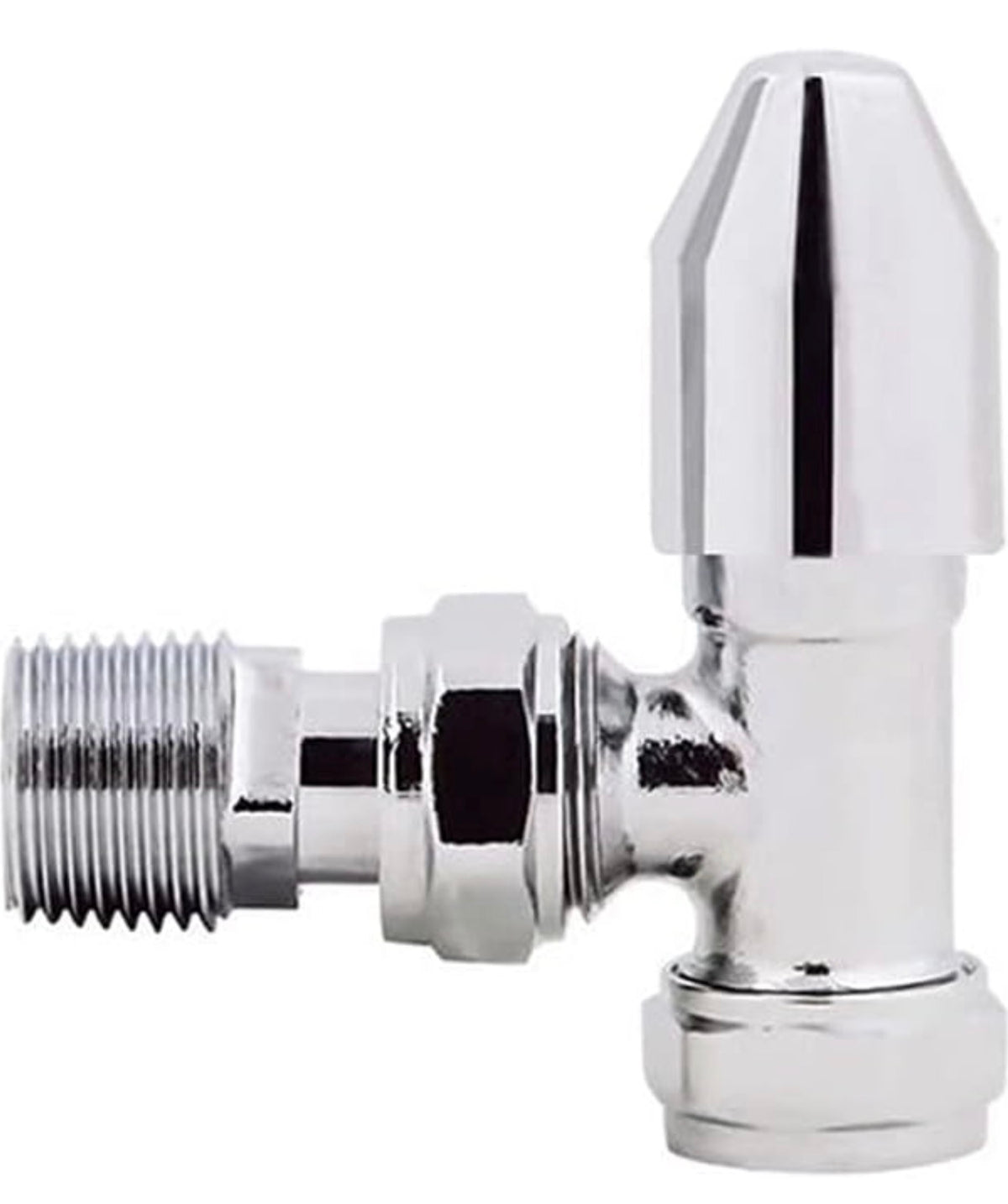 Chrome Lock Shield Angled Valves