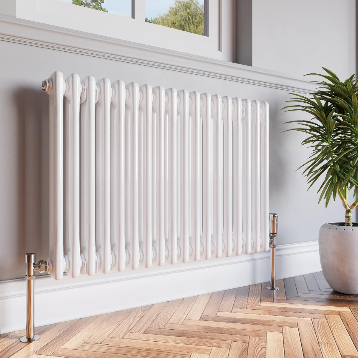 Traditional Horizontal Double Column Radiator
