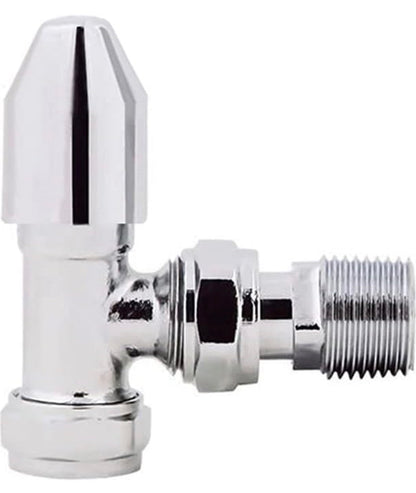 Chrome Lock Shield Angled Valves